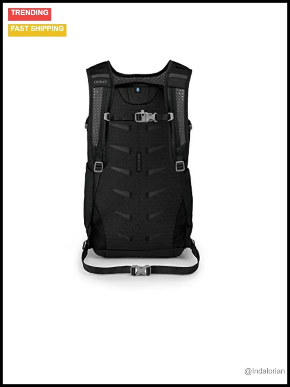 Lightweight Daypack with Laptop Sleeve and Water Bottle Pockets